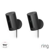 Ring Wired Indoor Camera Two Pack in Black Costco UK