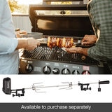 Enders Monroe 4 Burner Stainless Steel Gas Barbecue + Pizza Stone + Cover