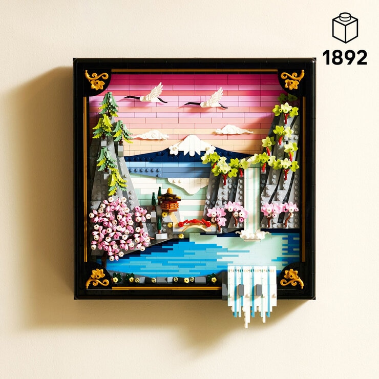 LEGO Art Japanese Cherry Blossom Landscape - Model 31218 (18+ Years)