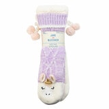 Jane & Bleecker Ladie's Critter Sock 2 Pack in Unicorn and Cat Jane & Bleecker Ladie's Critter Sock 2 Pack in Unicorn and Cat