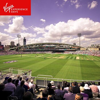 Virgin Experience Days The Kia Oval Cricket Ground Tour with Match Day Ticket and Afternoon Tea for Two