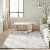 Calvin Klein Rush Grey Ivory Rug, in 2 Sizes