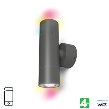 4lite WiZ Smart Outdoor Up Down Wall Light