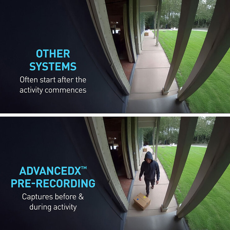 Swann 4K NVR 8 x Channel / 4 x NHD-ADVANXB Bullet Cameras with 1TB HDD SWNVK-8ADVANX4B-EU