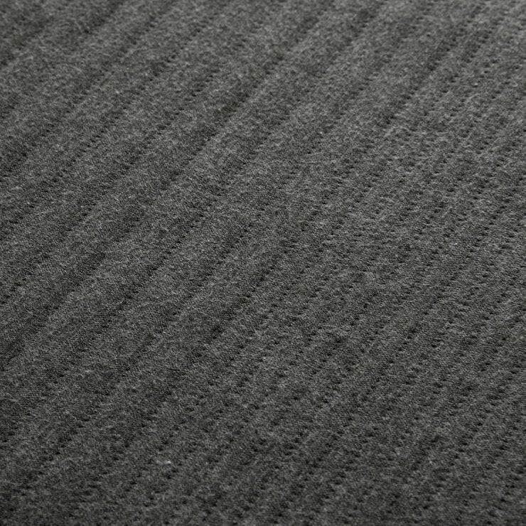 Safdie Cotton Blend Grey Jersey Blanket, 224 x 234 cm Safdie Cotton Blend Grey Jersey Blanket, 224 x 234 cm