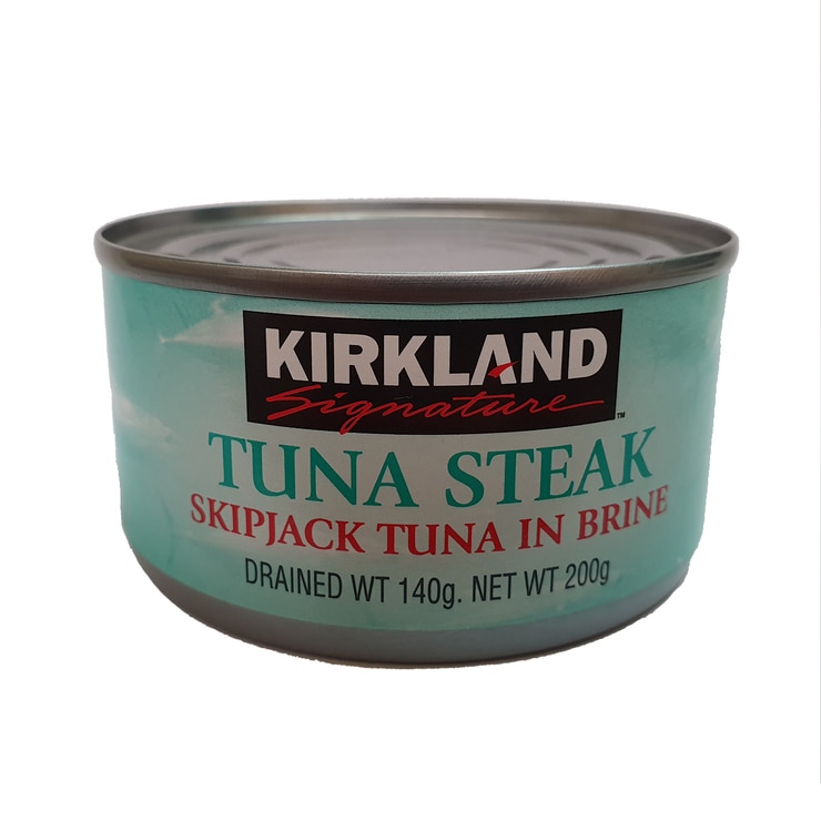 Kirkland Signature Skipjack Tuna Steak in Brine, 12 x 200g Costco UK