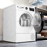 Bosch WQG24502GB, Series 6, 9kg, Heat Pump Dryer A+++ Rating in White 555304