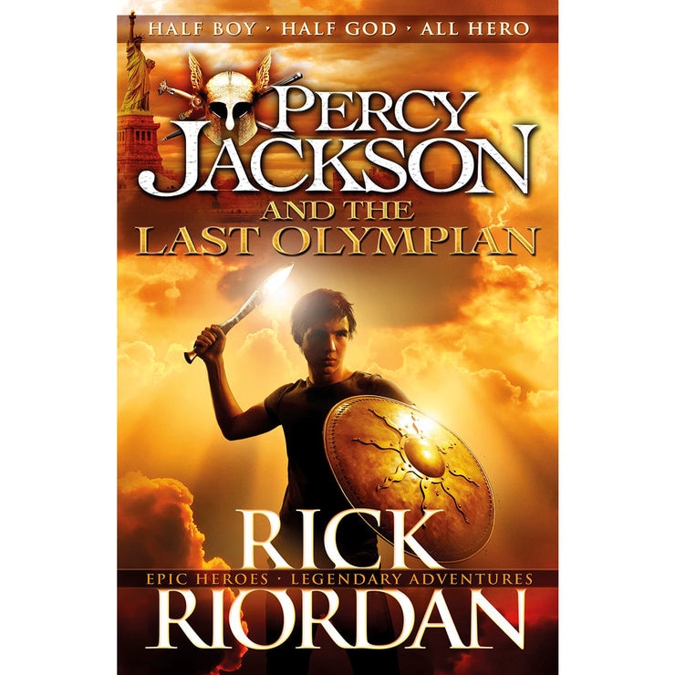 Percy Jackson x5 Book Collection, Rick Riordan