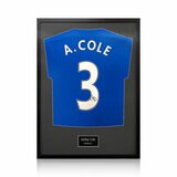Ashley Cole Signed Framed Shirt