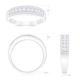 Diamond Ring, 14ct White Gold