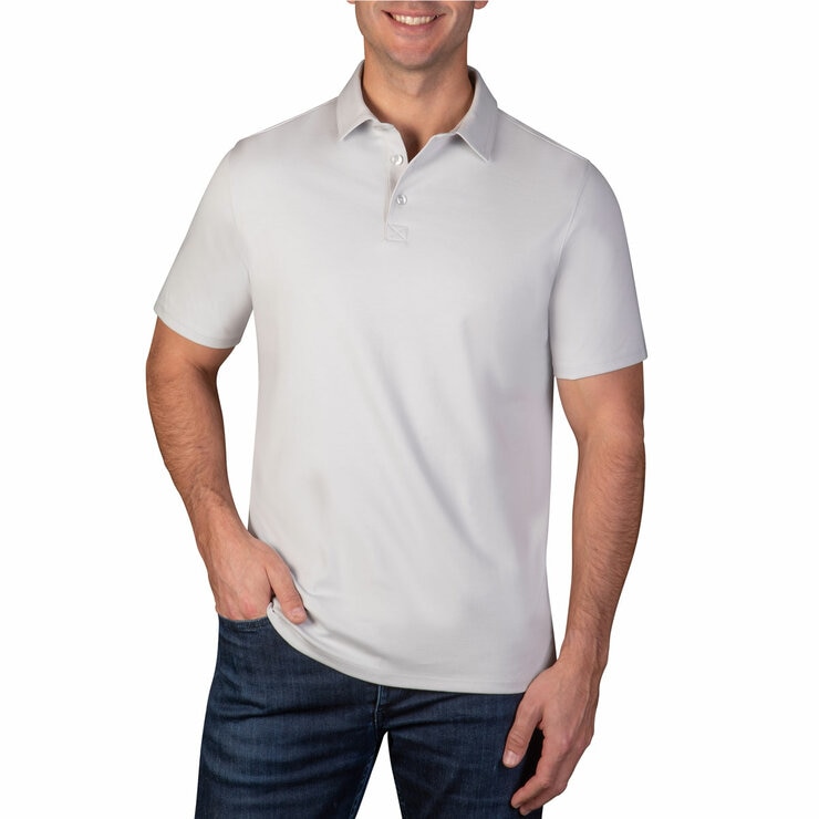 Kirkland Signature Men's Interlock Polo Shirt Kirkland Signature Men's Interlock Polo Shirt