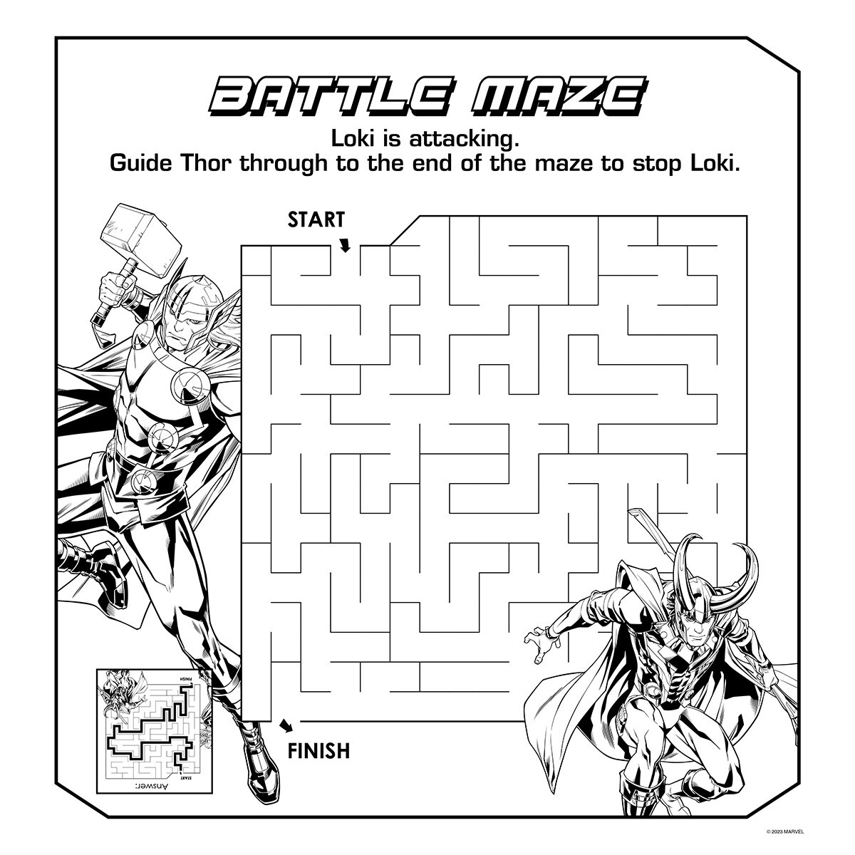 Giant Colouring & Sticker Pad: Marvel