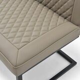 Indus Valley Arden Ceramic Dining Table With Taupe Corner Bench & Low Bench