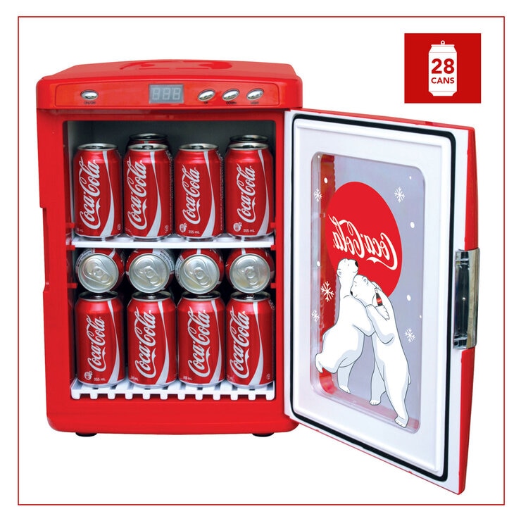 Polar Bear 25L LED Display Window Mini-Fridge