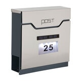 Letter box tilted angle