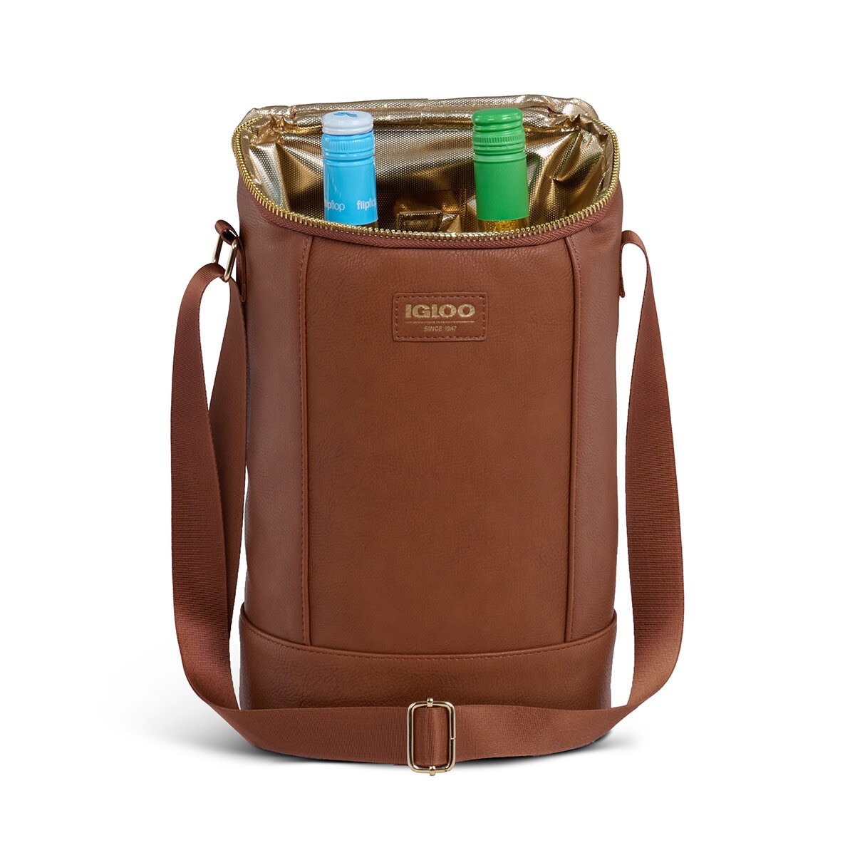Igloo Wine Tote Cognac