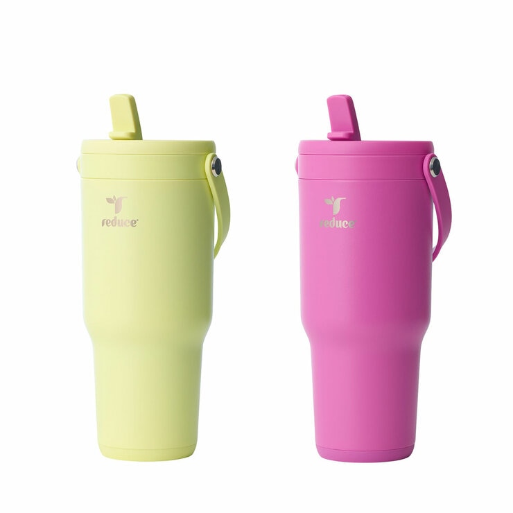 Base Brands Chiller Go Insulated Mug 940ml, 2 Pack in 2 Colour Sets