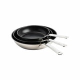 KitchenAid Stainless Steel Fry Pan, 3 Piece Set KitchenAid Stainless Steel Fry Pan, 3 Piece Set