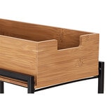 Seville 2 tier sliding bin organiser