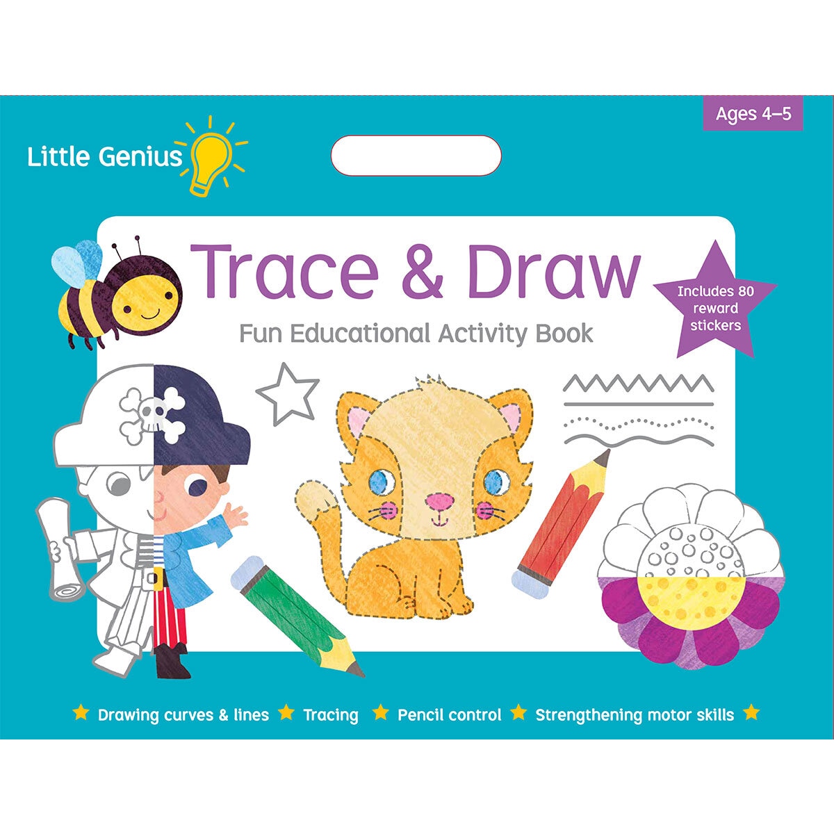 Little Genius Mega Activity Pad: Trace & Draw