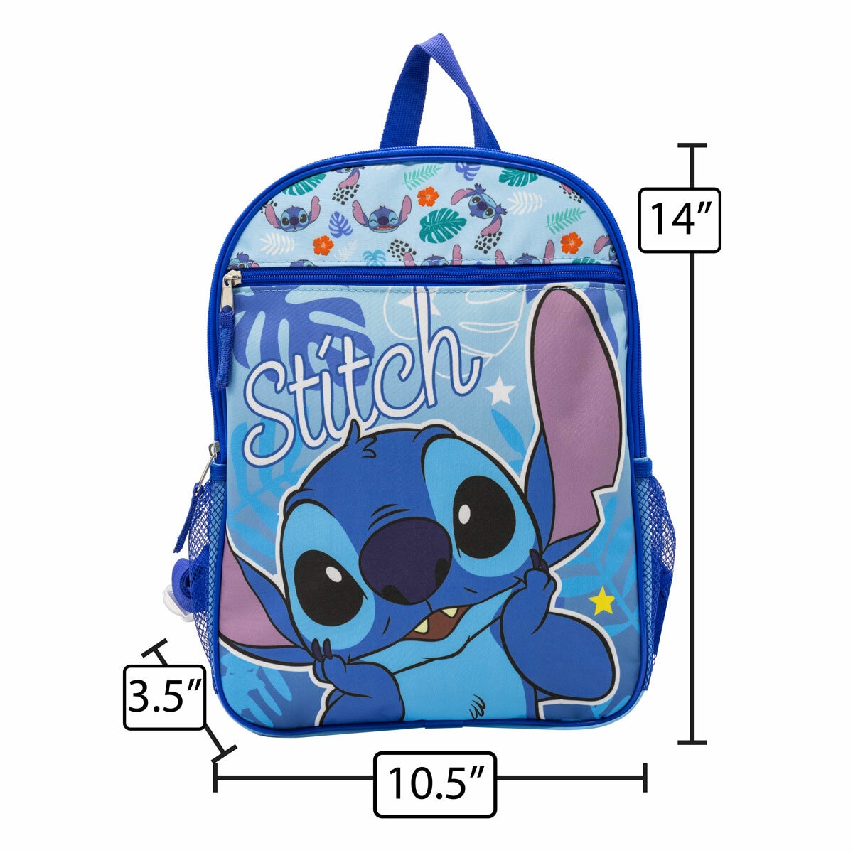 Disney Stitch 2 Piece Luggage Set with Bonus Luggage Tag