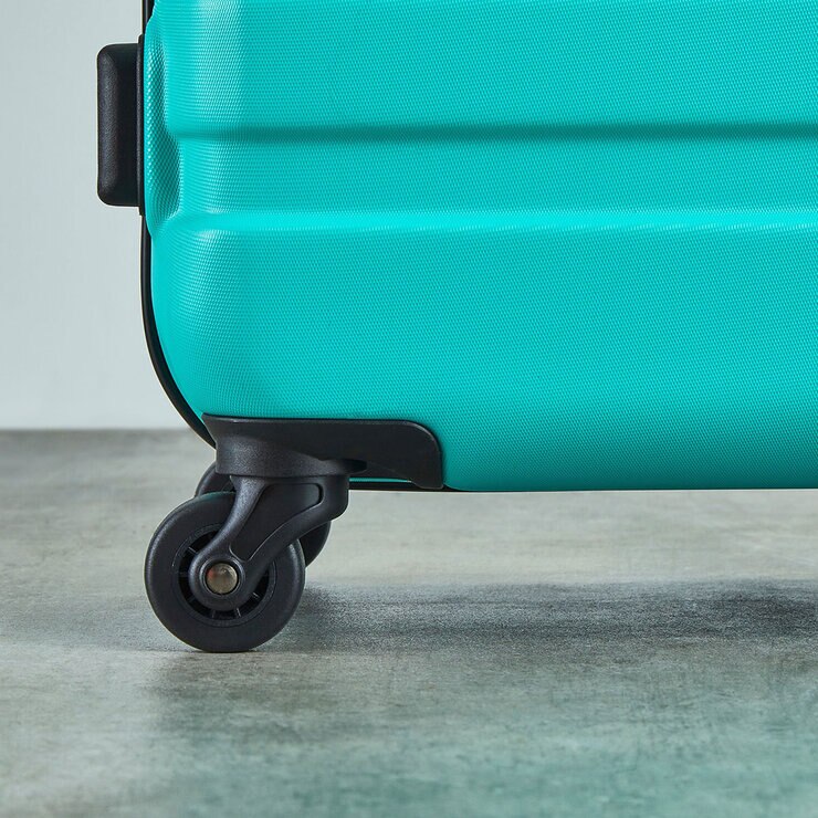 Rock Byron 3 Piece Hardside Luggage Set in Aqua Rock Byron 3 Piece Hardside Luggage Set in Aqua