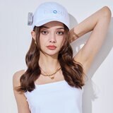 Hisooth H3 Hair Regroth Scalp Massage Cap with LED Light in White, size Large