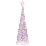 10ft (3m) LED Colour Changing Cone Tree with 2000 LED lights