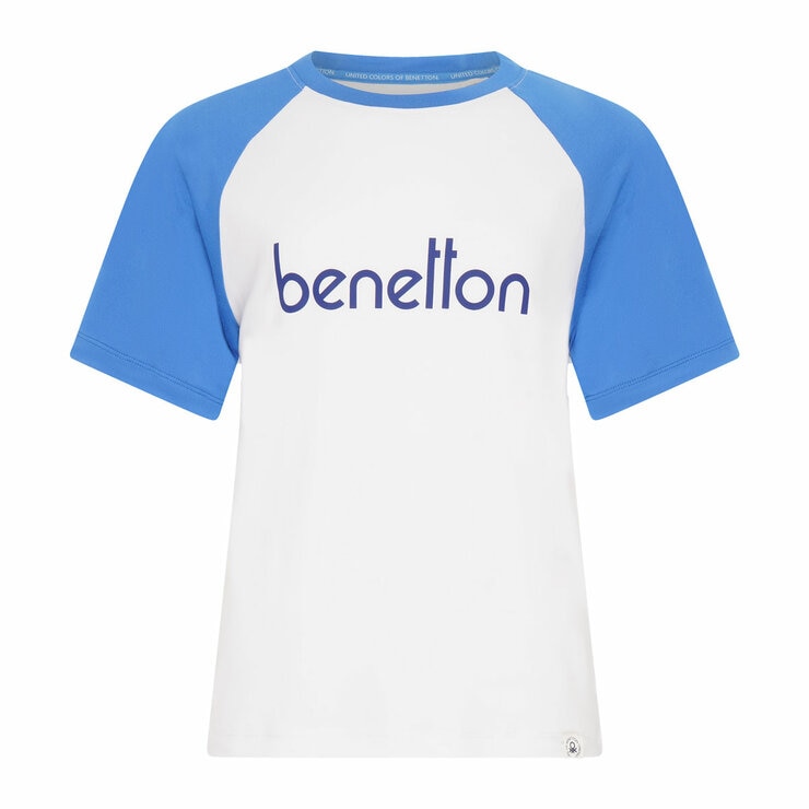 United Colours of Benetton Kids 4 Piece Pyjama Set in Blue