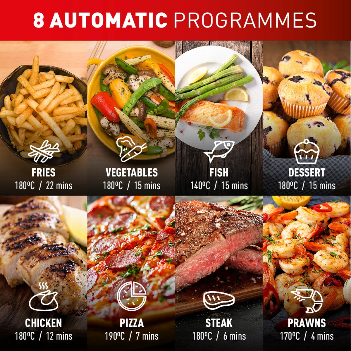 Tefal Easy Fry Mega Air Fryer 7.5L, EY855D40 Tefal Easy Fry Mega Air Fryer 7.5L, EY855D40