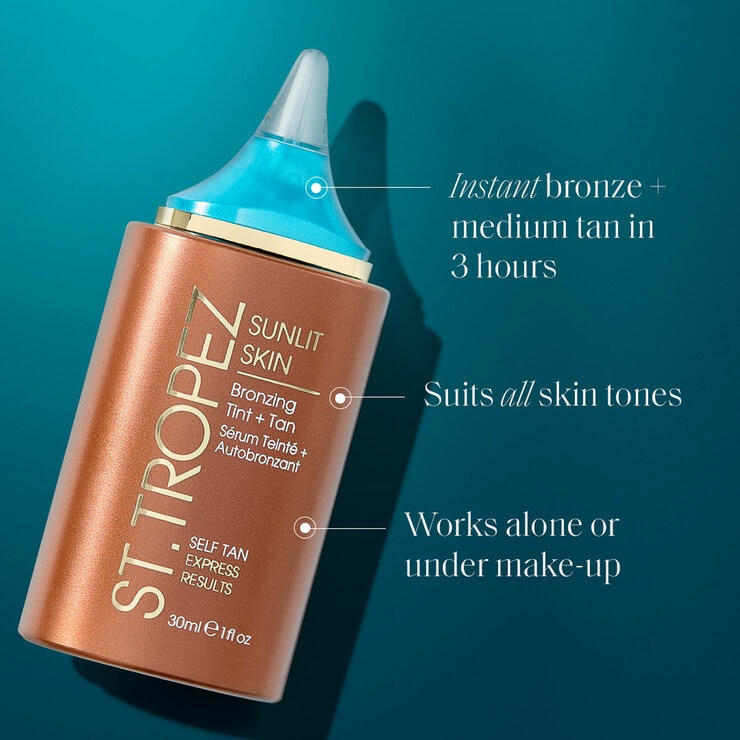 image of st tropez face tanner