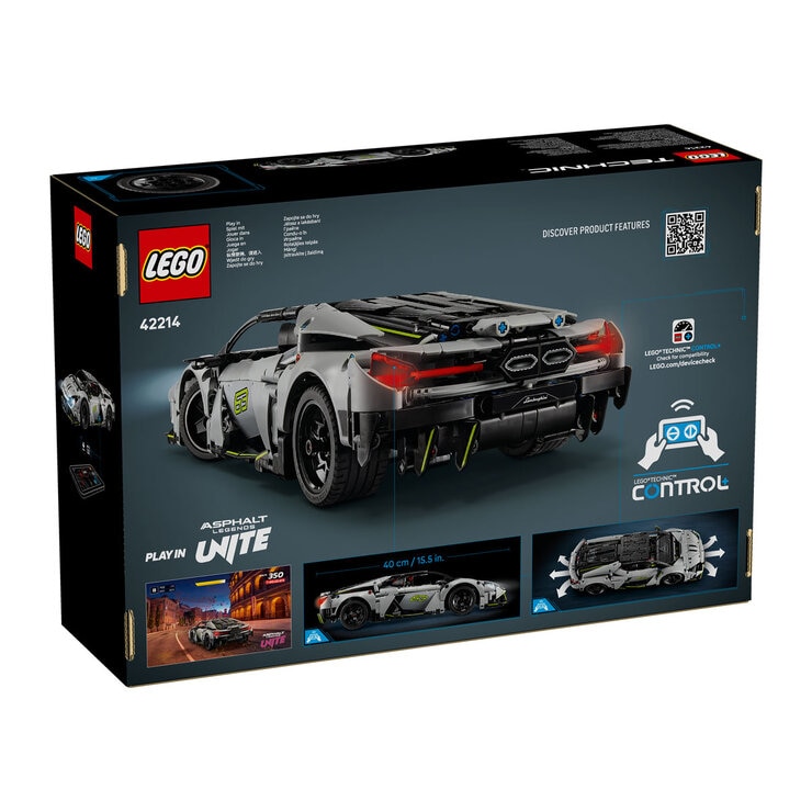 LEGO Technic Lamborghini Revuelto Super Sports Car - Model 42214 (10+ Years)