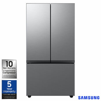 Samsung Spacemax RF24BB620ES9EU, Multidoor Fridge Freezer, E Rated in Silver
