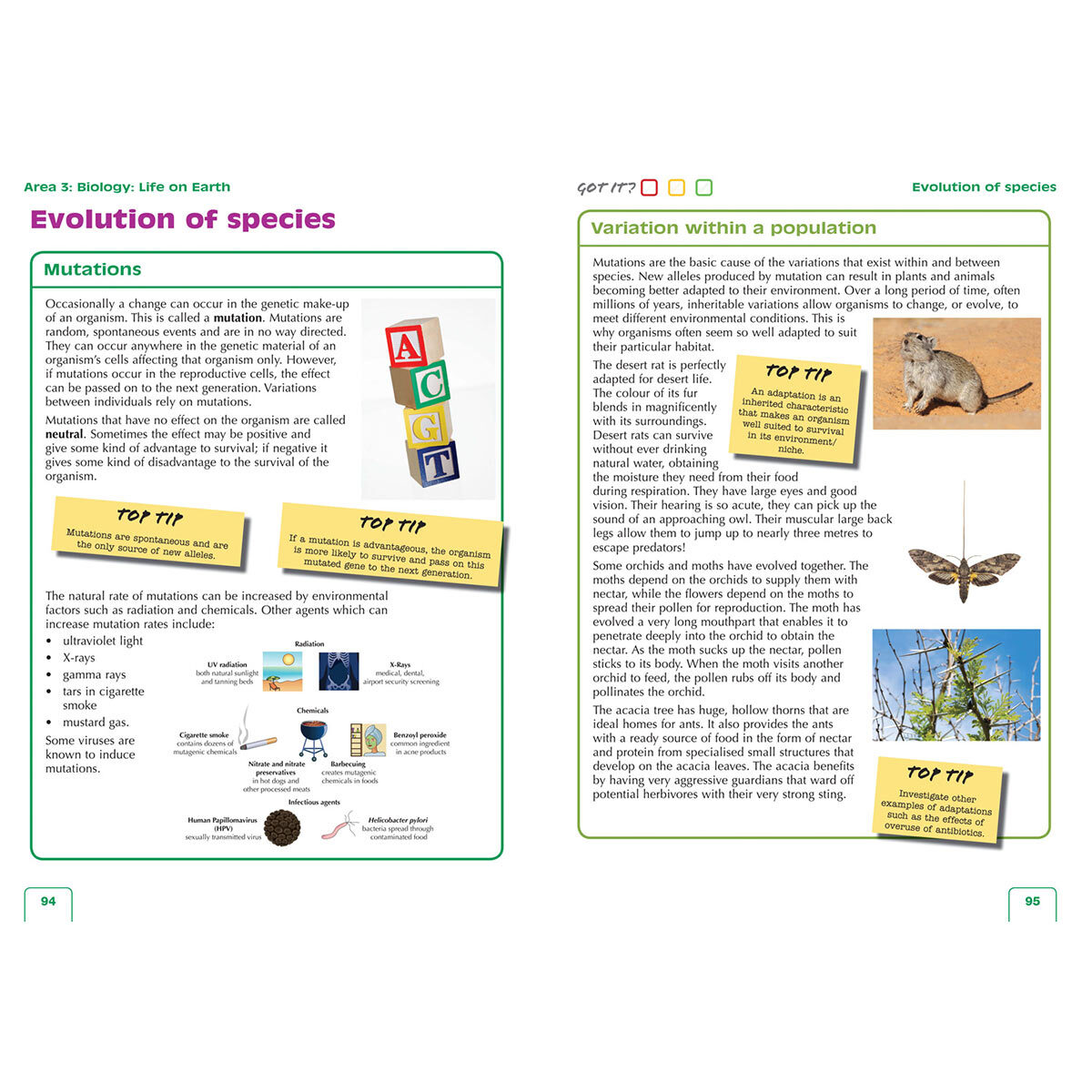 Leckie National 5 Biology Revision & Practice Books (14 -16 Years)