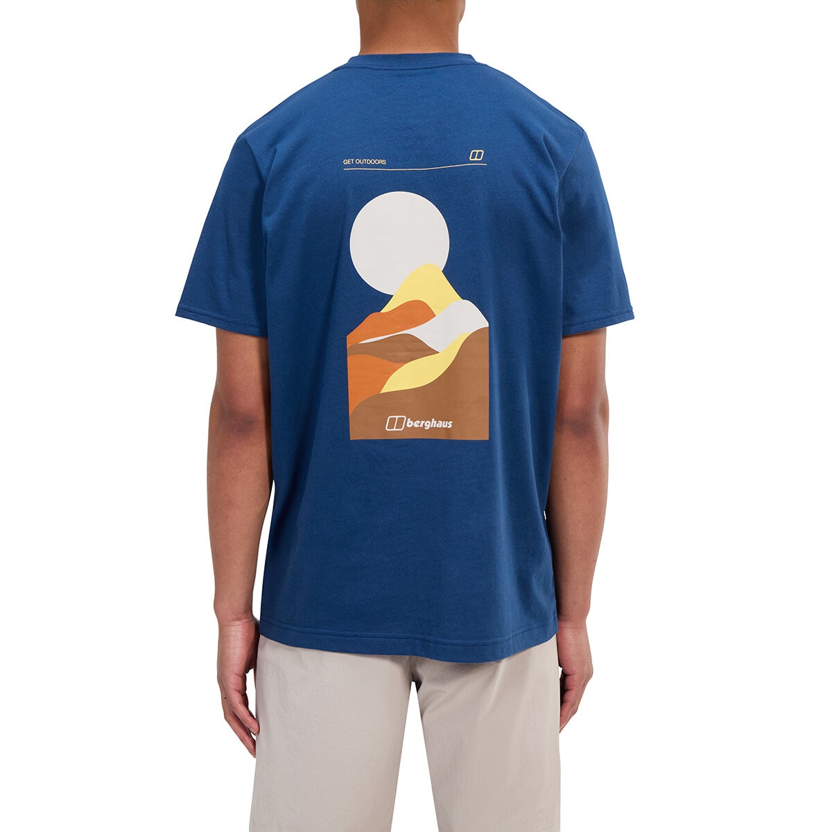 Berghaus Men's Logo Tee in Navy