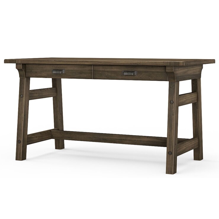 Pike & Main 54" Wooden Writing Desk with Storage Drawers Costco UK
