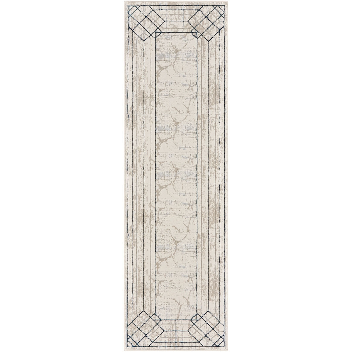 Glitz Ivory Taupe runner