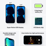 Buy Apple iPhone 13 mini 256GB Sim Free Mobile Phone in Blue, MLK93B/A at costco.co.uk
