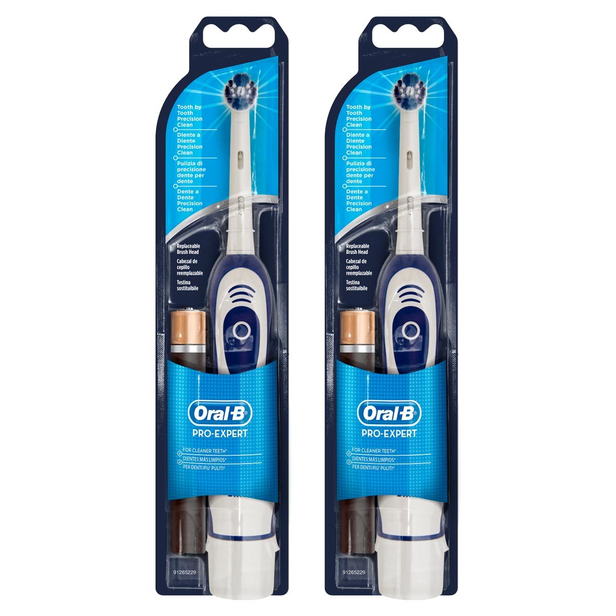Oral-B Pro Expert 400 Battery Toothbrush, 2 Pack