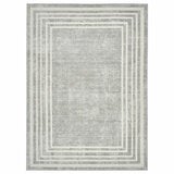 Gertmenian Light Grey Sasha Area Rug, 200 x 274 cm