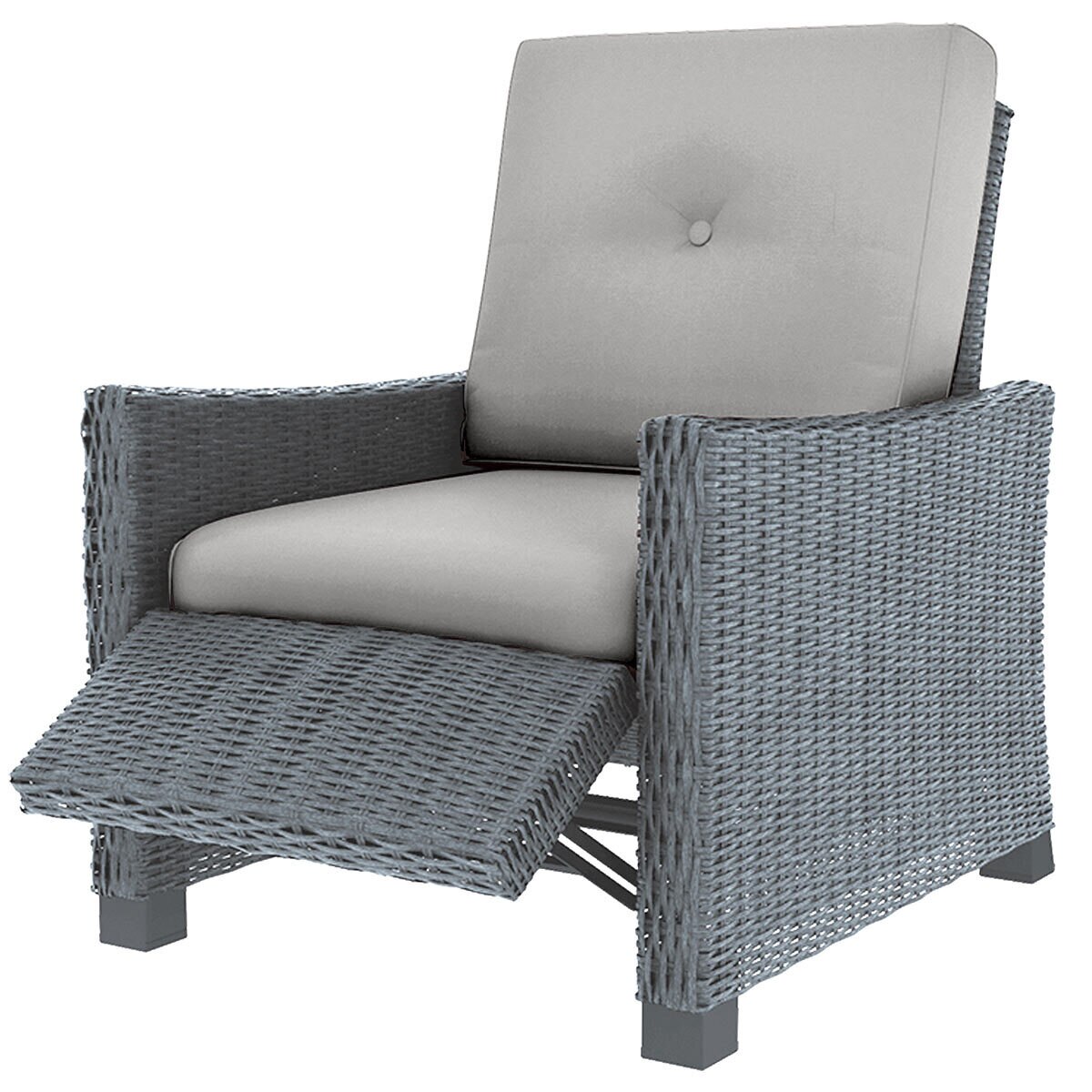 Pacific Casual Stevens Point 6 Piece Woven Deep Seating Patio Set