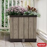 Keter Deco Square Ashwood Planter