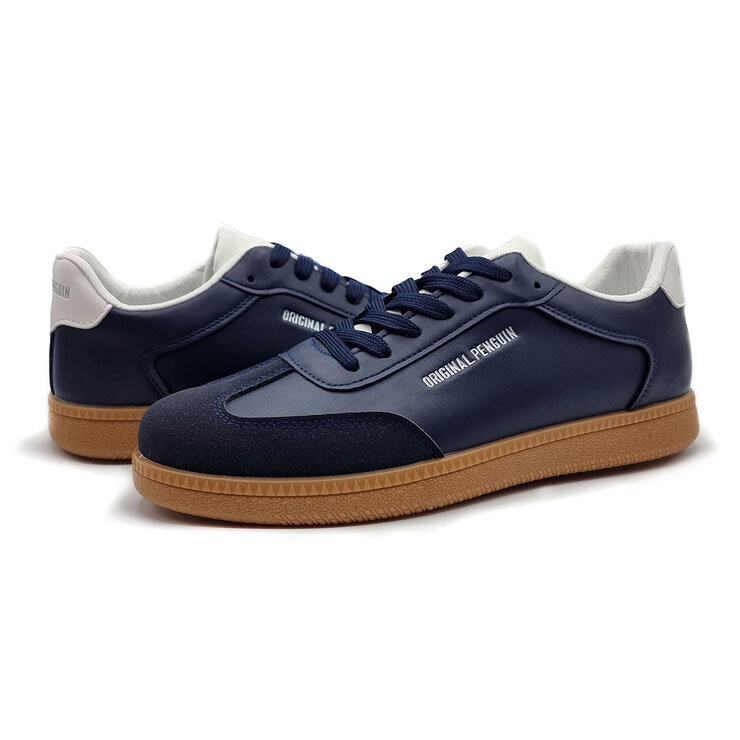 Penguin Salsa Mens Trainer in Navy