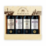 Bordeaux Wine Gift Pack, 4 x 75cl