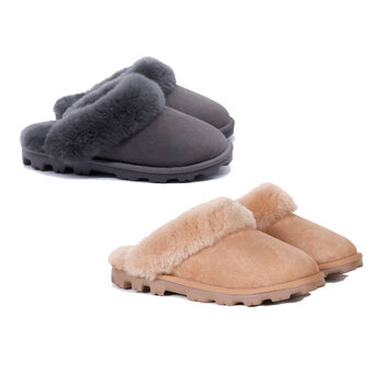 Kirkland Signature Ladies Shearling Slipper in  2 Colours and 5 Sizes