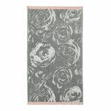 Ted Baker Grey Rose Bath Sheet & Hand Towel Bundle
