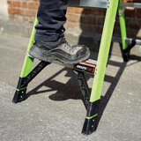 Little Giant 6 Tread Mighty Lite Hi-Viz GRP Fibreglass Step Ladder