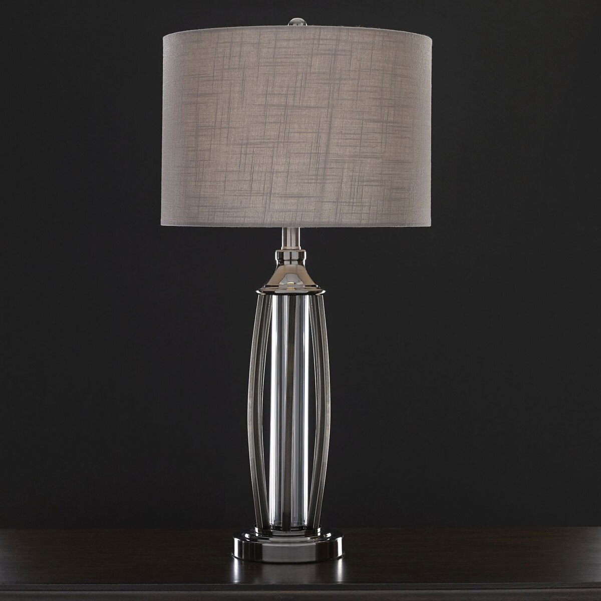 Uttermost Jolen Steel & Glass Table Lamp, 2 Pack Costco UK