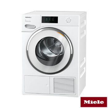 Miele TWR780 with SteamFinish, 9kg, Heat Pump Tumble Dryer, A+++ Rated in White