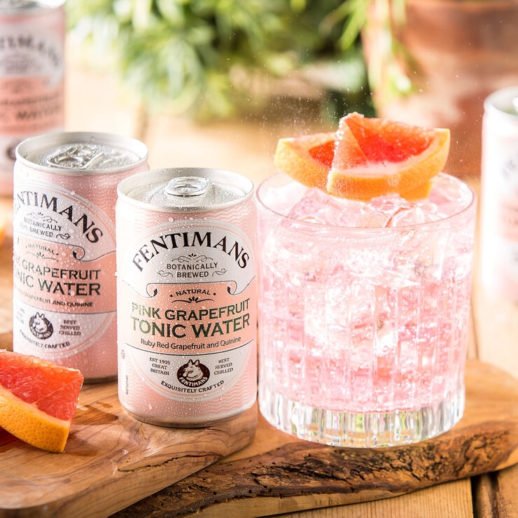 Fentimans Pink Grapefruit Tonic Water, 24 x 150ml Costco UK